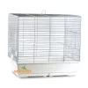 Cage Oiseaux "Clarabella" Chromée Pour Perruches - 70x50x66cm -Oiseaux Fournitures Magasin cage oiseaux clarabella chromee pour perruches 70x50x66cm