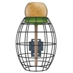 Mangeoire Lona "Voerkooi V1" - Vert - 20x15cm