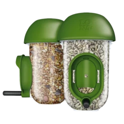 Mangeoire Lona "Voersilo D1 Duo" - Vert