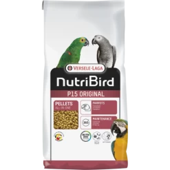 VERSELE-LAGA Nutribird P15 Original 10kg - Granulés Extrudés - Aliment D'entretien Pour Perroquets
